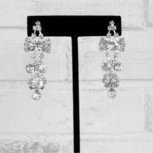Rhinestone Chandelier Dangle Earrings